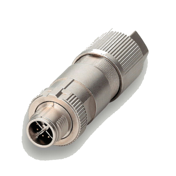 Connector 90° M12 'M12W4Pvc K10.0'