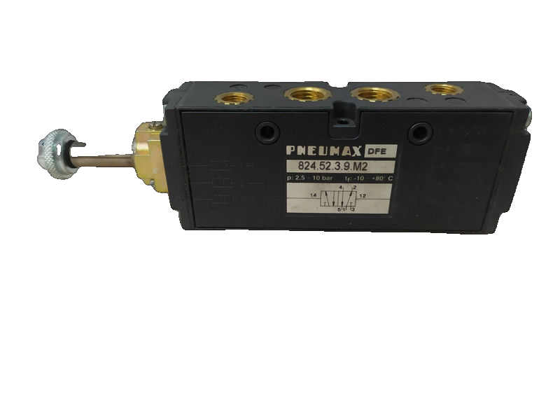 5/2 Way Valve G1/2" Spring Aluminum Pneumax 412/2.52.0.1.M2