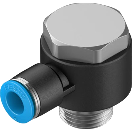 L Push-In Fitting 90° Short G3/8" Ø12Mm 'Qwdp 3812 K'