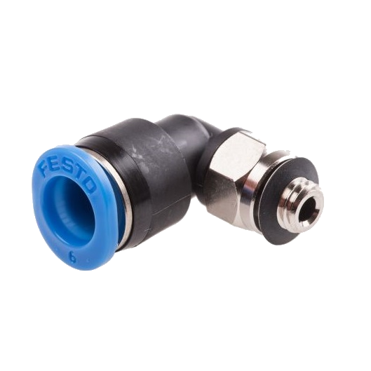 L Push-In Fitting M5 Ø4Mm 'Qwspi 54'