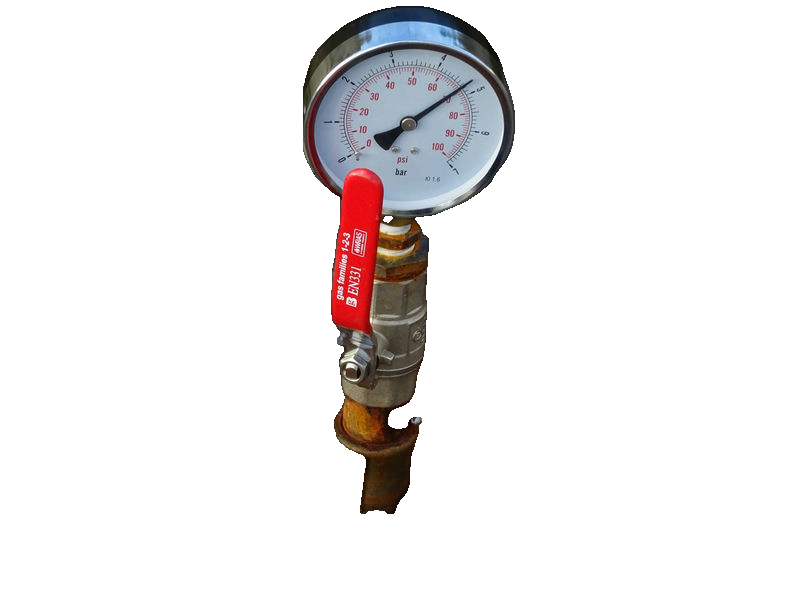 Pressure Gauge Pipe Installation Ø8Mm 'Qmano 816'