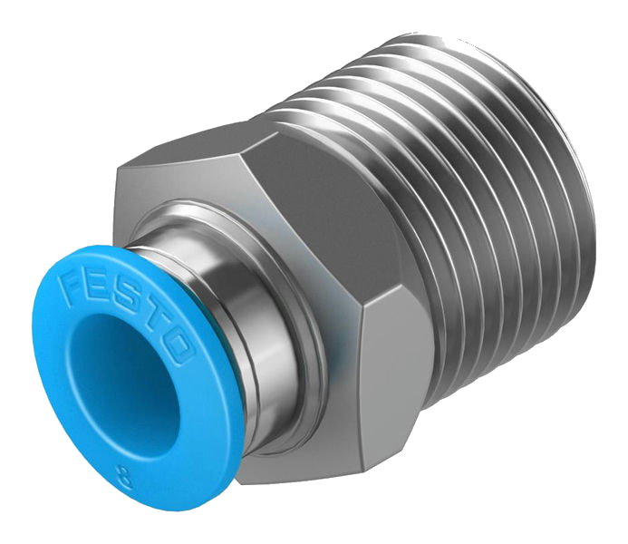 L Push-In Fitting R3/8" Ø12Mm 'Qwspki 3812'