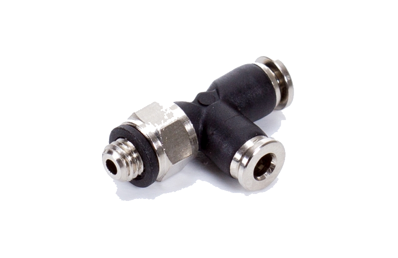 L Push-In Fitting 90° Short Mini M3 Ø3Mm 'Qwdp 33 K Mini'