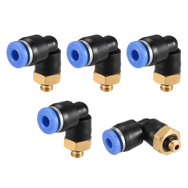 T/Le Push-In Fitting Mini M5 Ø3Mm 'Qtep 53 Mini'