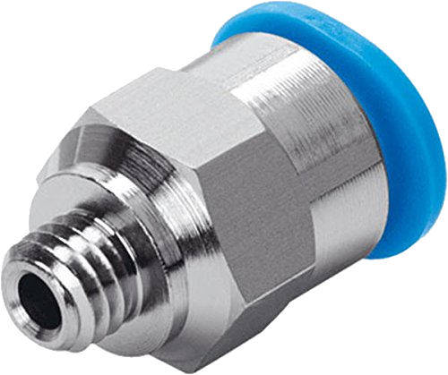 T/Le Push-In Fitting Mini M3 Ø3Mm 'Qtep 33 Mini'