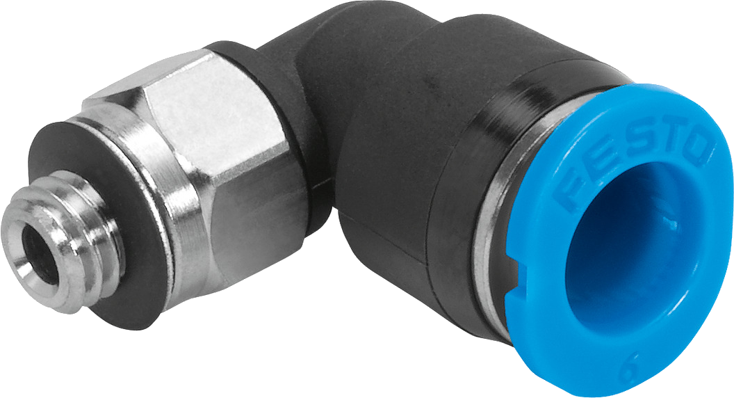 T/Le Push-In Fitting Mini M6 Ø3Mm 'Qtep 63 Mini'