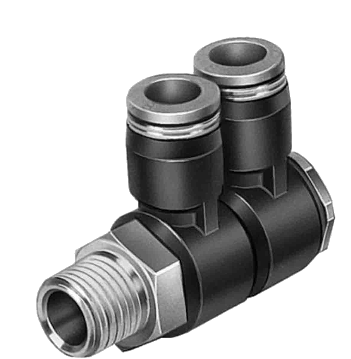 L-Multiple Distributor 3-Fold G1/8" Ø6Mm 'Qwsp3 186'