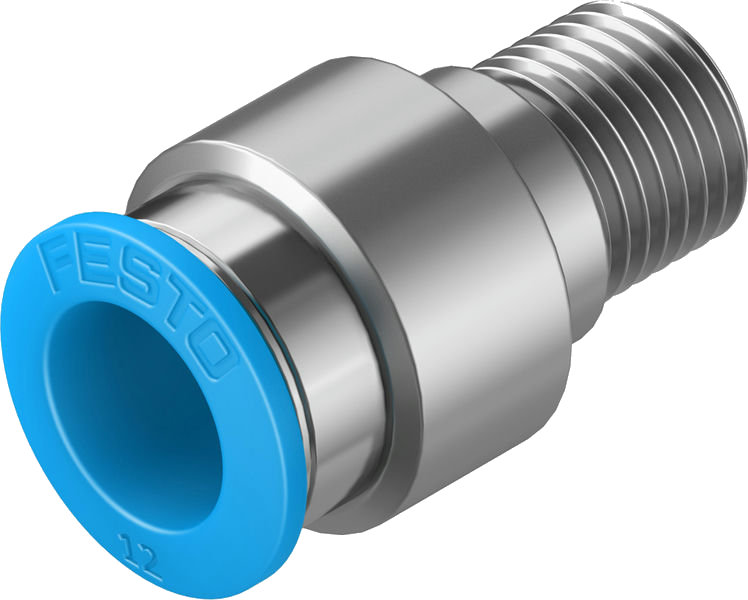 L Push-In Fitting 90° Long R3/8" Ø8Mm 'Qwdpk 388 L'