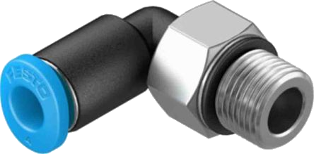 L Push-In Fitting 90° Long Mini M7 Ø4Mm 'Qwdp 74 L Mini'