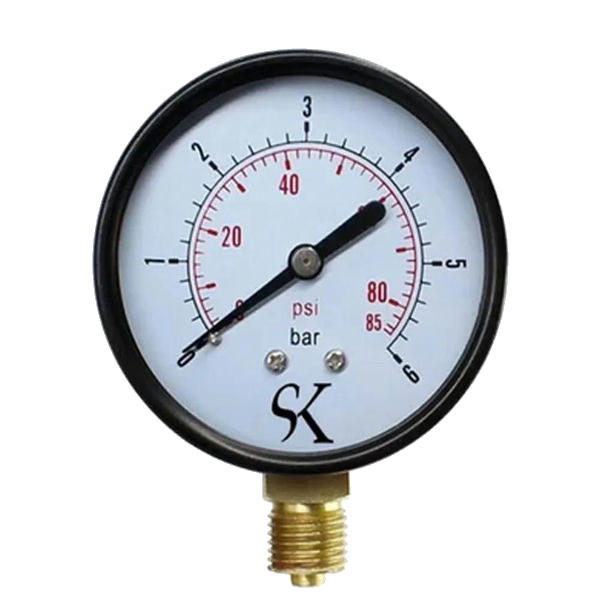 Compact Pressure Gauge Va/Stainless Steel Ø50Mm 1/4"/R 0/60Bar Mes500/60U14