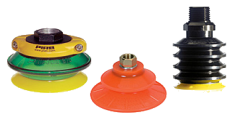 Bellows Suction Cups Round Duraflex