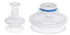 Bellows Suction Cups Round Silicone/FDA
