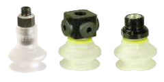 Bellows Suction Cups Round TPU