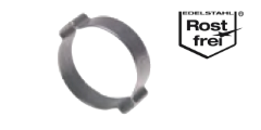 2-ear Stainless Steel
